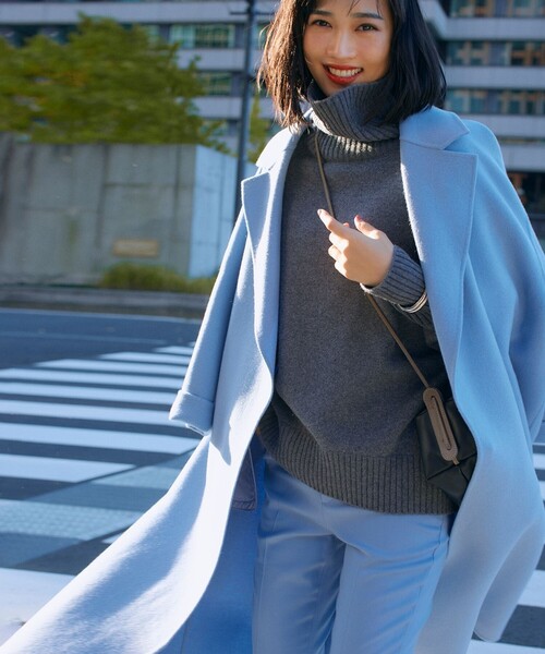 otonaMUSE掲載】MANTECOリバー ロング コート（チェスターコート）｜23