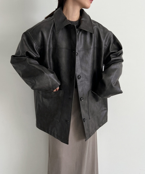 select MOCA by son（セレクトモカバイソン）の「ステンカラーフェイク