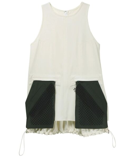 UN3D.（アンスリード）の「レイヤードポケットタンクトップ（タンク