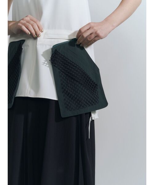 UN3D.（アンスリード）の「レイヤードポケットタンクトップ（タンク