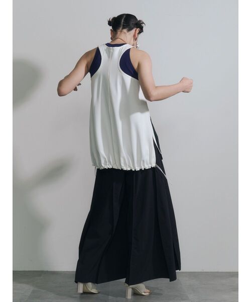 UN3D.（アンスリード）の「レイヤードポケットタンクトップ（タンク