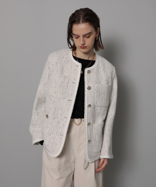 CADUNE ツィード ジャケット 【公式通販】