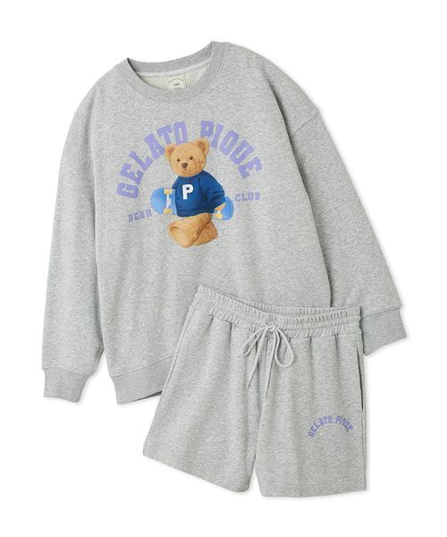 セール】【ONLINE限定】スポーティーベア裏毛プルオーバー＆裏毛