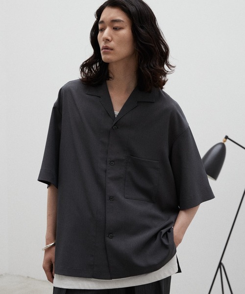NEW BASIC MICRO SPAN BOX H/S SHIRT（シャツ/ブラウス）｜WYM LIDNM