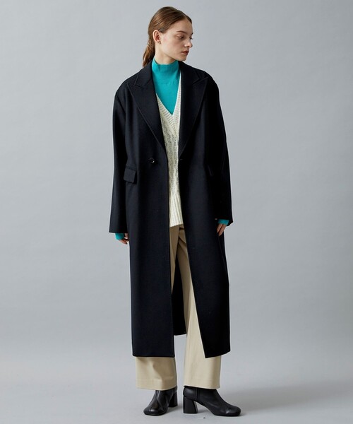 Dessin de mode/デッサンデモード】ハンサムロングコート（チェスター