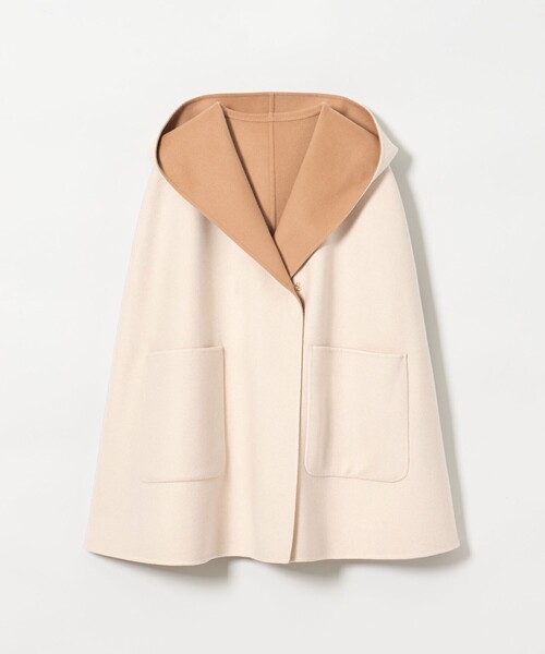 セール】バイカラー リバー フードケープ（その他アウター）｜UNITED