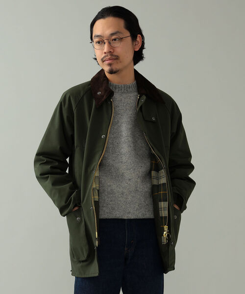 Barbour（バブアー）の「Barbour × BEAMS F / 別注 BEDALE-F 2レイヤー