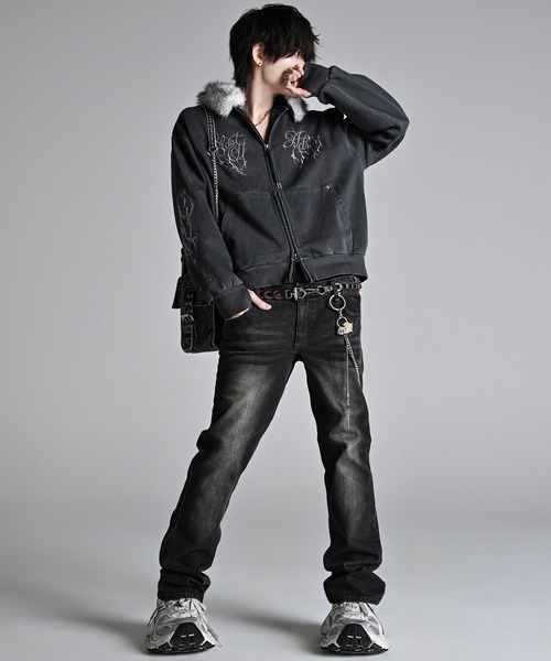 Detachable Fur Short Full-Zip Parkar / デタッチャブルファー