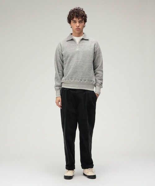 WAREHOUSE & CO. × BEAMS PLUS / 別注 Sweat Half Zip（スウェット