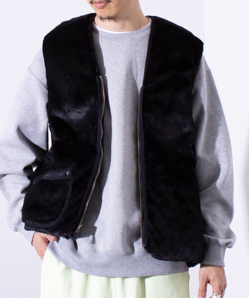 Barbour（バブアー）の「【BARBOUR/バブアー】フロントジップ ファー