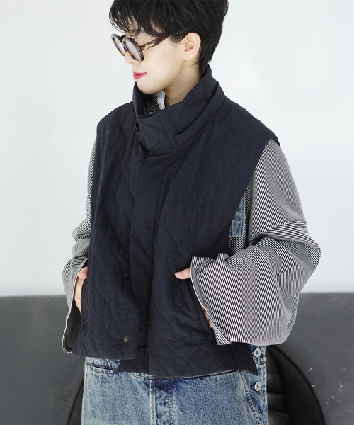 ナイロンナカワタキルトベスト（ナイロンジャケット）｜JOURNAL