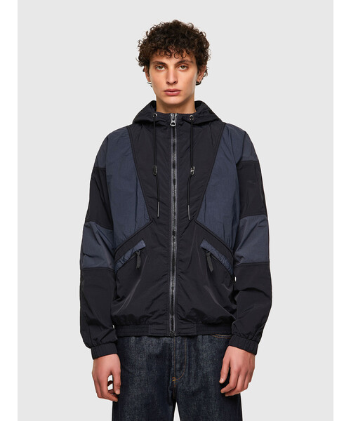 DIESEL（ディーゼル）の「メンズ ジャケット フーデッドジャケット