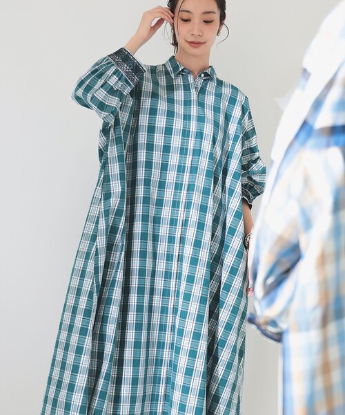 NE QUITTEZ PAS!（ヌキテパ）の「ne Quittez pas / 別注 チェック 刺繍