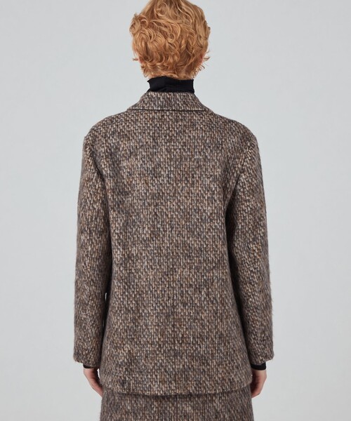 MACPHEE（マカフィー）の「モヘヤミックスシャギー ダブルブレスト