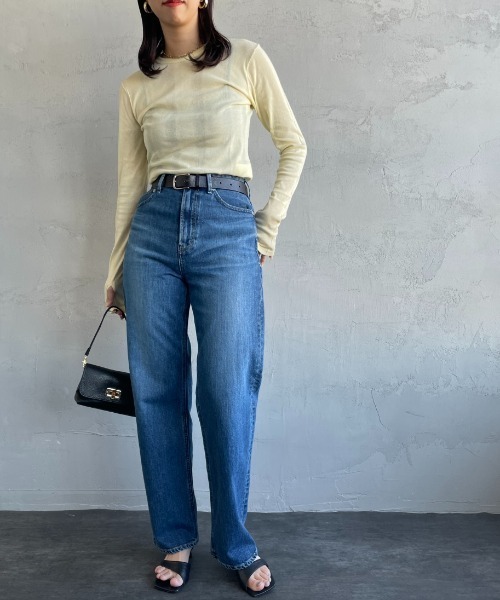 YANUK（ヤヌーク）の「[YANUK/ヤヌーク] LEA ハイウエストボーイズ