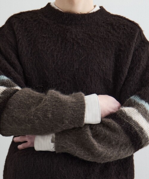 グラデーションソフトモヘアニット（ニット/セーター）｜PUBLIC TOKYO