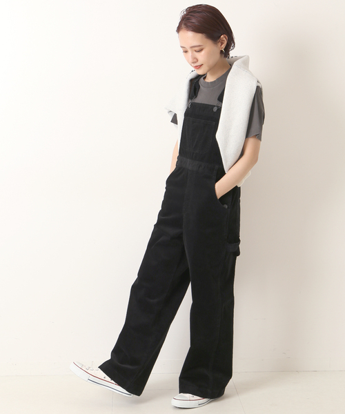 Spick & Span（スピックアンドスパン）の「コーデュロイオーバーオール