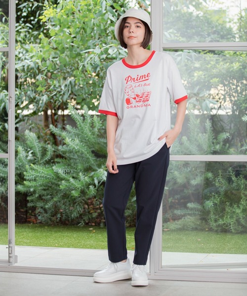 niko and（ニコアンド）の「きれいめストレッチセットアップ