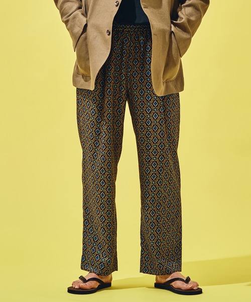 セール】【LA BOUCLE / ラブークル】1タックイージーパンツ (パターン