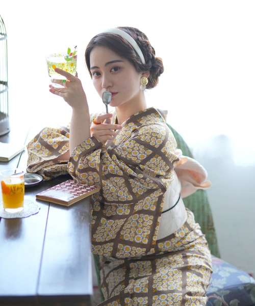 utatane（ウタタネ）の「【アデリアレトロ×ニコアンティーク】浴衣3点