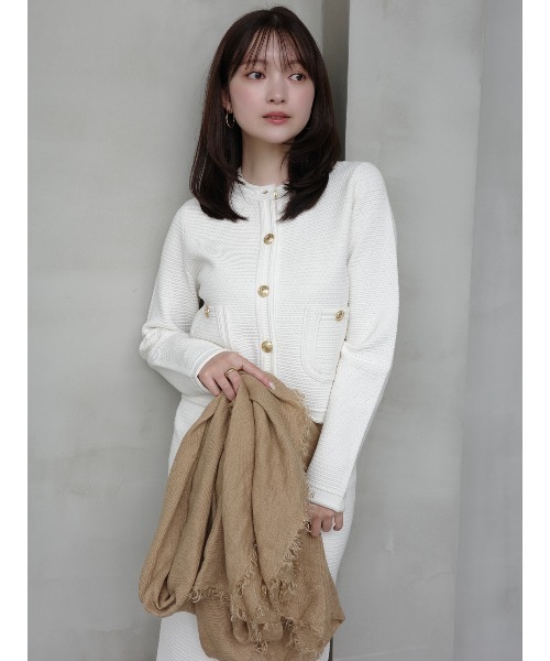 ラーベンニットタイトスカート（スカート）｜anuans（アニュアンス）の