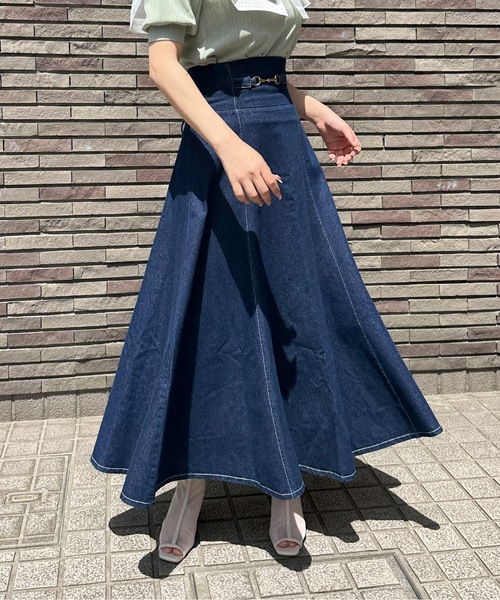 NOMAE（ノーマエ）の「コルセットフレアスカート（スカート）」 - WEAR