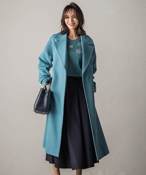 Viaggio Blu（ビアッジョブルー）の「Super140テーラードコート