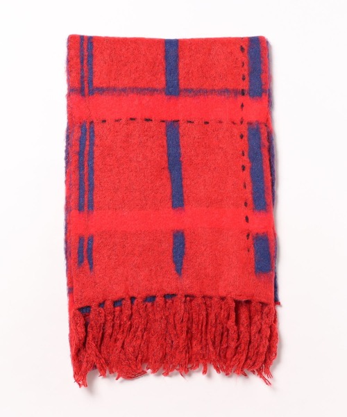 透明な空気のチェックマフラー（マフラー）｜PAMM（パム）の