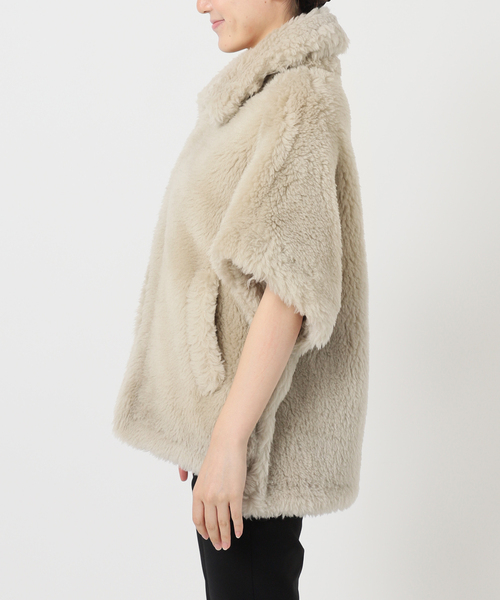 セール】TICCA（ティッカ） Woolファーポンチョ 0243410033（ポンチョ