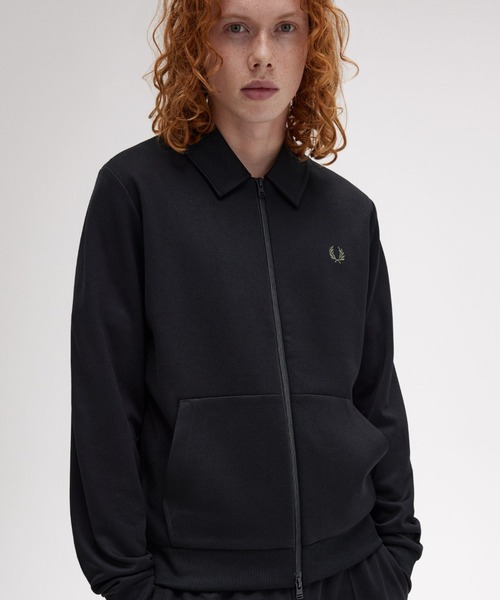 FRED PERRY（フレッドペリー）の「Tape Detail Collared Track Jacket
