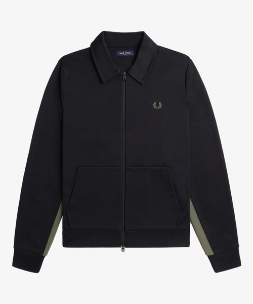FRED PERRY（フレッドペリー）の「Tape Detail Collared Track Jacket