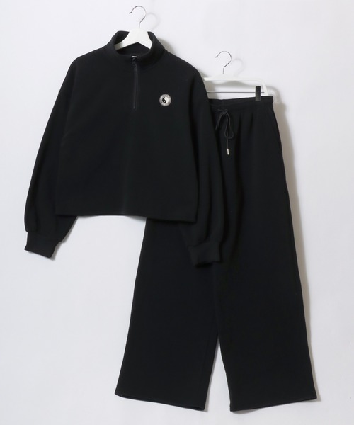 セール】T&C（タウンアンドカントリー）ハーフジップスウェット