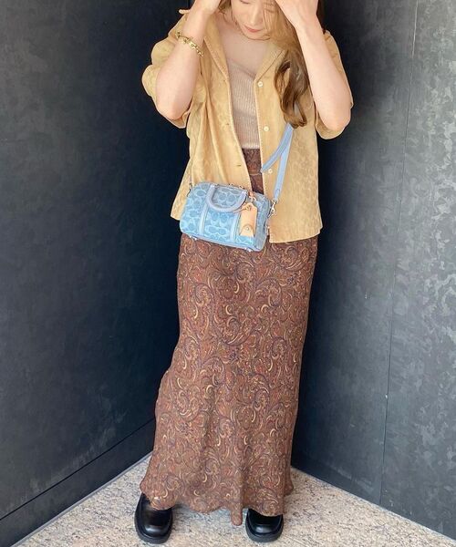 COACH（コーチ）の「ルビー サッチェル 18・シグネチャー デニム