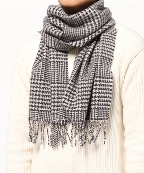 DRAKE'S（ドレイクス）の「Drake's / グレンプレイド マフラー