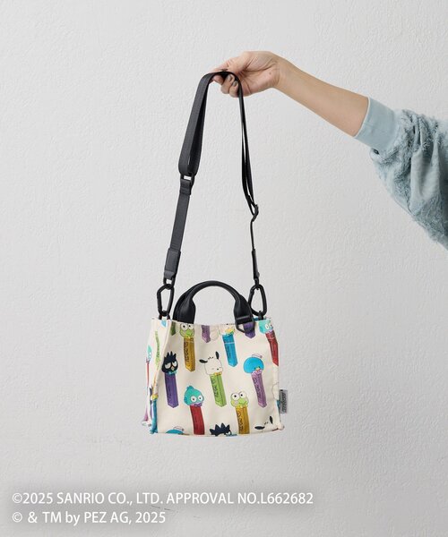 はぴだんぶい×PEZ(ペッツ)×ear】コラボコットントートバッグS（トート