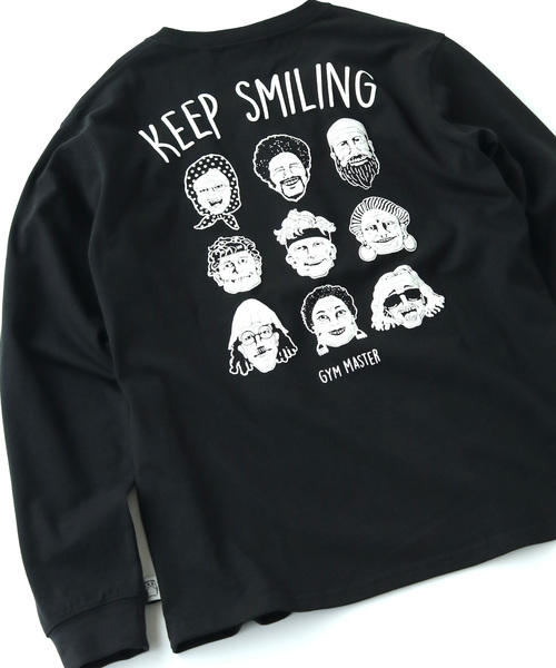 KEEP SMILING ロンT | ジムマスター（gym master）公式通販