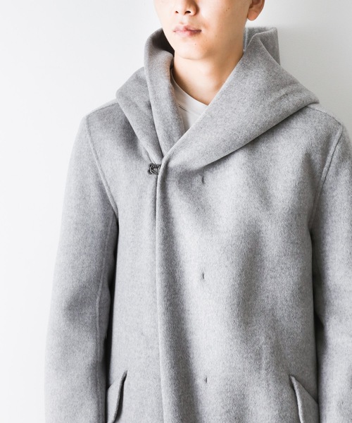 ATTACHMENT（アタッチメント）の「カシミア混ダブルフェイスビーバー