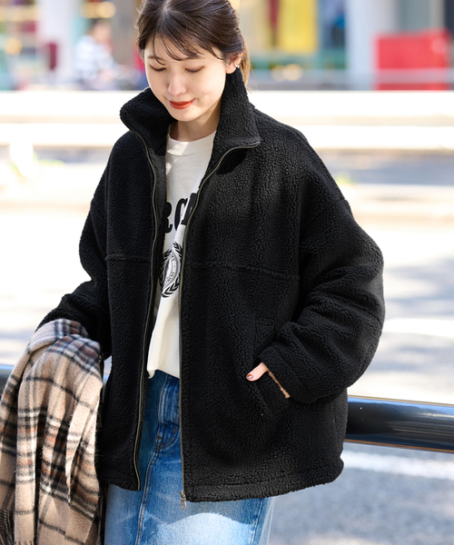 JOURNAL STANDARD（ジャーナルスタンダード）の「ライトボアブルゾン