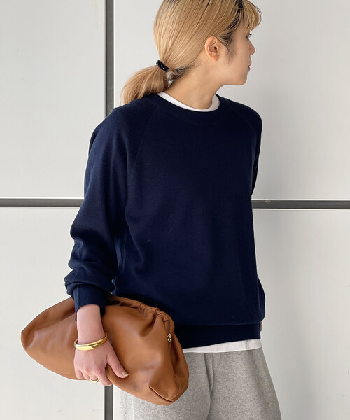 SCENTOF スウェットライクニット（ニット/セーター）｜AP STUDIO