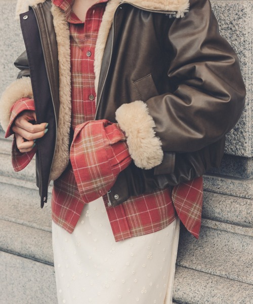 SNIDEL（スナイデル）の「バリエボンバージャケット（その他アウター