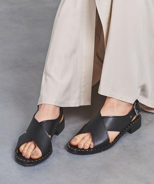 美品✨チャーチ Rhonda プレステージ カーフスキン サンダル 36