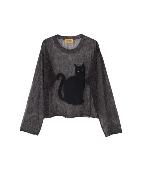 HYSTERIC GLAMOUR（ヒステリックグラマー）の「BLACK CATジャカード