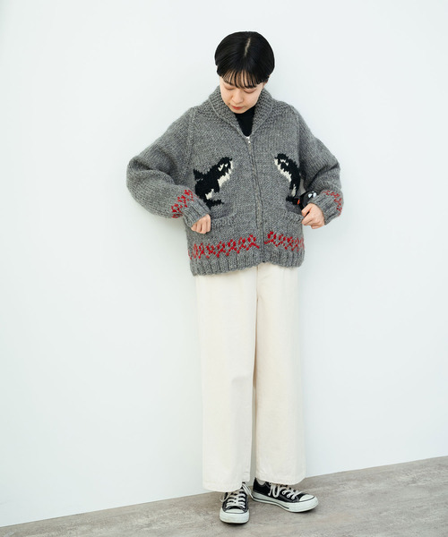 PAR ICI（パーリッシィ）の「ネパール手編み シャチインターシャ