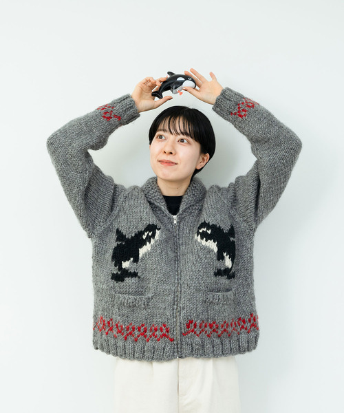 PAR ICI（パーリッシィ）の「ネパール手編み シャチインターシャ