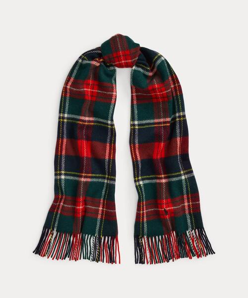 POLO RALPH LAUREN（ポロ ラルフ ローレン）の「チェック フリンジ