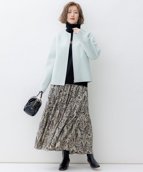 23区（ニジュウサンク）の「ウールリバー ショート ブルゾン（ノー