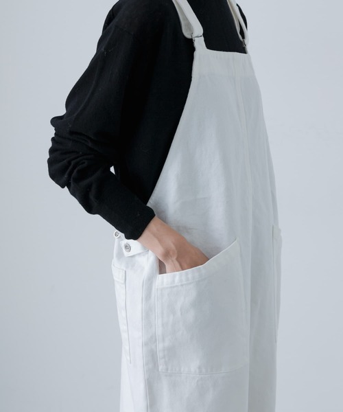 かぐれ（カグレ）の「バッククロスコットンサロペット（サロペット