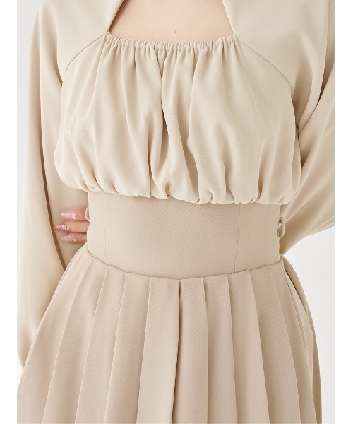 ドッキングコルセットプリーツミニワンピース（ワンピース）｜Darich