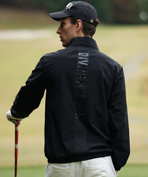 DIVINER GOLF】シャカスタンドジップブルゾン メンズ ゴルフウェア
