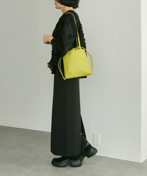 セール】《本革》シンプル巾着トートバッグS（トートバッグ）｜ear